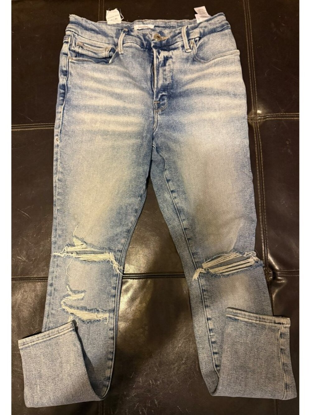 Good American Skinny Distressed Jeans Women’s Size: 12/31